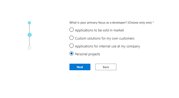 Setting up and creating Microsoft 365 Developers Account